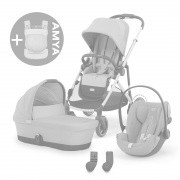 eGazelle 3in1 +AMYA - Moss Green/Moon Black